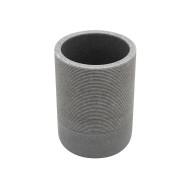 Ποτηράκι μπάνιου STONE ρητίνης σε χρώμα γκρι