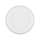Πιάτο ρηχό Pearl white πορσελάνινο σε διάμετρο 27cm