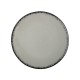 Πιάτο παρουσίιασης Pearl grey πορσελάνινο διαμέτρου 31cm σε χρώμα γκρι