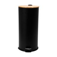 Κάδος απορριμμάτων Bamboo Essentials με μηχανισμό Soft close χωρητικότητας 30lt σε ματ μαύρο χρώμα Κάδος απορριμμάτων Bamboo Essentials με μηχανισμό Soft close χωρητικότητας 30lt σε ματ μαύρο χρώμα