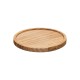 Βάση για μαντεμένιο τηγάνι ξύλινη διαστάσεων 18.6x1.5cm