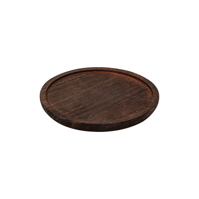 Βάση για μαντεμένιο τηγάνι ξύλινη διαστάσεων 15x1.5cm