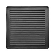 Πλάκα ψησίματος  Iron 2 όψεων μαντεμένια διαστάσεων 38x38cm