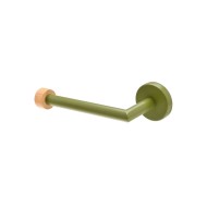 Χαρτοθήκη επιτοίχια Olive series μεταλλική BAMBOO σε λαδί χρώμα