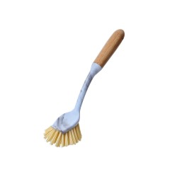 Βούρτσα καθαρισμού πιάτων Bamboo Essentials σε σχέδιο με μάρμαρο