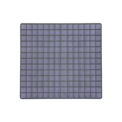 Βάση σκεύους κατασκευασμένη από αντιολισθητική σιλικόνη χρώματος γκρι διαστάσεων 17x17 cm Estia