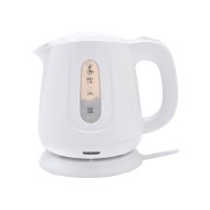 Βραστήρας GUSTO WHITE πλαστικός χωρητικότητας 1lt με ισχύ 1100W