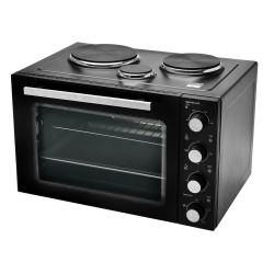 Ηλεκτρικό φουρνάκι COMPACT COOKER με ισχύ 2950W χωρητικότητας 48lt με 3 εστίες και λειτουργία αέρα