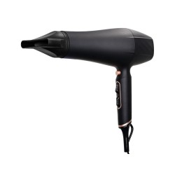 Πιστολάκι μαλλιών hair luxe ισχύος 2200w με 3 επίπεδα θερμότητας σε μαύρο χρώμα