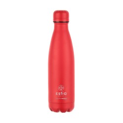 Θερμός Flask Lite Save the Aegean χωρητικότητας 500ml σε χρώμα Scarlet red