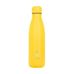 Θερμός Flask Lite Save the Aegean χωρητικότητας 500ml σε χρώμα Pineapple Yellow