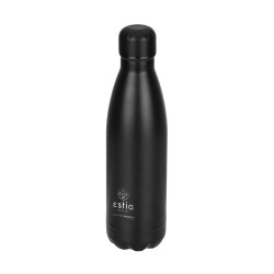 Θερμός Flask Lite Save the Aegean χωρητικότητας 500ml σε χρώμα Midnight black