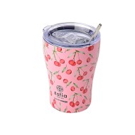 Θερμός Coffee Mug Save the Aegean χωρητικότητας 350ml σε χρώμα Cherry rose