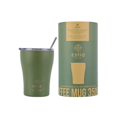 Θερμός Coffee Mug Save the Aegean χωρητικότητας 350ml σε χρώμα Forest spirit