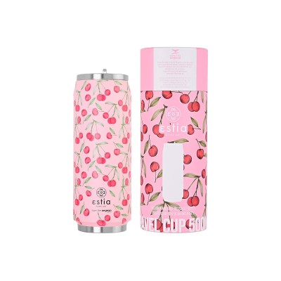 Θερμός Travel Cup Save the Aegean χωρητικότητας 500ml σε χρώμα Cherry rose