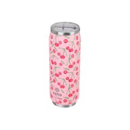 Θερμός Travel Cup Save the Aegean χωρητικότητας 500ml σε χρώμα Cherry rose