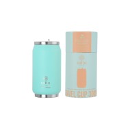 Θερμός Travel Cup Save the Aegean χωρητικότητας 300ml σε χρώμα Bermuda Green