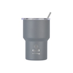 Θερμός Mug lite Save the Aegean χωρητικότητας 400ml σε χρώμα Fjord Grey