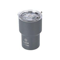 Θερμός Mug lite Save the Aegean χωρητικότητας 400ml σε χρώμα Fjord Grey