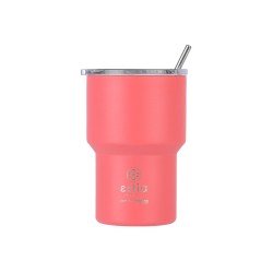 Θερμός Mug lite Save the Aegean χωρητικότητας 400ml σε χρώμα Fusion Coral