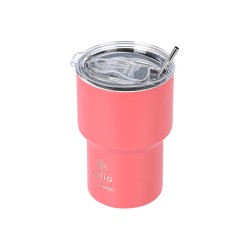 Θερμός Mug lite Save the Aegean χωρητικότητας 400ml σε χρώμα Fusion Coral