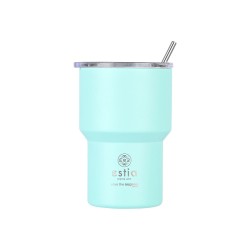 Θερμός Mug lite Save the Aegean χωρητικότητας 400ml σε χρώμα Bermuda Green