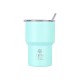 Θερμός Mug lite Save the Aegean χωρητικότητας 400ml σε χρώμα Bermuda Green