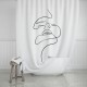 Κουρτίνα μπάνιου αδιάβροχη Line Art πολυεστερική διαστάσεων 180x200cm