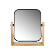 Καθρέφτης επιτραπέζιος Bamboo Essentials περιστρεφόμενος διπλής όψεως 