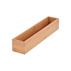 Κουτί οργάνωσης συρταριού Bamboo Essentials διαστάσεων 8x38x7cm Κουτί οργάνωσης συρταριού Bamboo Essentials διαστάσεων 8x38x7cm