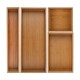Κουτί οργάνωσης συρταριού Bamboo Essentials διαστάσεων 8x38x7cm