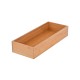 Κουτί οργάνωσης Bamboo Essentials διαστάσεων 15x38x7cm