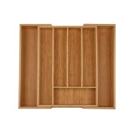 Θήκη συρταριού για μαχαιροπίρουνα Bamboo Essentials επεκτεινόμενη Θήκη συρταριού για μαχαιροπίρουνα Bamboo Essentials επεκτεινόμενη