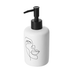 Αντλία σαπουνιού Line Art χωρητικότητας 320ml σε λευκό χρώμα