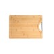 Επιφάνεια κοπής Bamboo Essentials διαστάσεων 35x25cm με μεταλλική λαβή