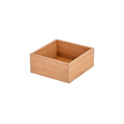Κουτί οργάνωσης Bamboo Essentials διαστάσεων 15x15x7cm Κουτί οργάνωσης Bamboo Essentials διαστάσεων 15x15x7cm