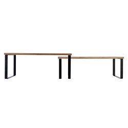 Ραφιέρα οργάνωσης πάγκου Bamboo Essentials 2 τεμάχια