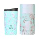 Θερμός Travel Mugs Save the Aegean χωρητικότητας 350ml Blossom green