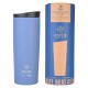 Θερμός Travel Mug Save the Aegean χωρητικότητας 450ml Denim Blue