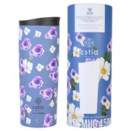 Θερμός Travel Mugs Save the Aegean χωρητικότητας 450ml Garden blue Θερμός Travel Mugs Save the Aegean χωρητικότητας 450ml Garden blue