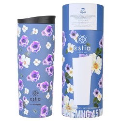 Θερμός Travel Mugs Save the Aegean χωρητικότητας 450ml Garden blue