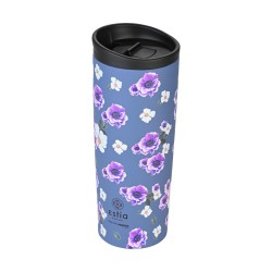 Θερμός Travel Mugs Save the Aegean χωρητικότητας 450ml Garden blue