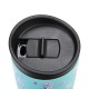 Θερμός Travel Mugs Save the Aegean χωρητικότητας 350ml Blossom green