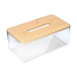 Θήκη για χαρτομάντηλα Bamboo Essentials διαστάσεων 23x13x10cm Θήκη για χαρτομάντηλα Bamboo Essentials διαστάσεων 23x13x10cm