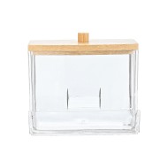 Κουτί αποθήκευσης και οργάνωσης Bamboo Essentials για μπατονέτες διαστάσεων 9x7.5x7cm με καπάκι Κουτί αποθήκευσης και οργάνωσης Bamboo Essentials για μπατονέτες διαστάσεων 9x7.5x7cm με καπάκι
