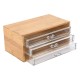 Κοσμηματοθήκη Bamboo Essentials διαστάσεων 24.5x11x14cm με 3 συρταράκια