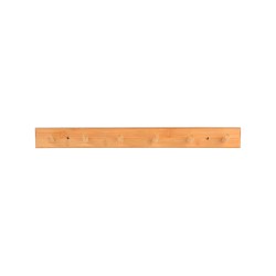 Κρεμάστρα τοίχου bamboo διαστάσεων 59x6x7cm με 6 θέσεις