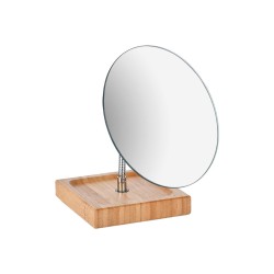 Καθρέφτης επιτραπέζιος Bamboo Essentials οβάλ διαστάσεων 18x17x14cm