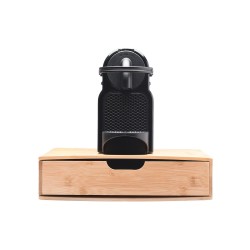 Θήκη για κάψουλες Espresso Bamboo Essentials συρταρωτή με 5 ρυθμιζόμενες θέσεις ESTIA 