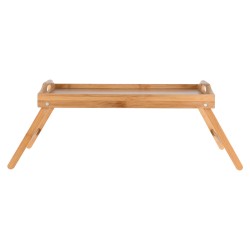 Δίσκος σερβιρίσματος Bamboo Essentials διαστάσεων 50x30x21cm με αναδιπλούμενα πόδια